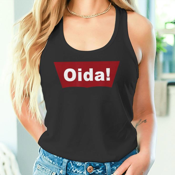 Cool Oida Austria Bavaria Text Logo Tank Top