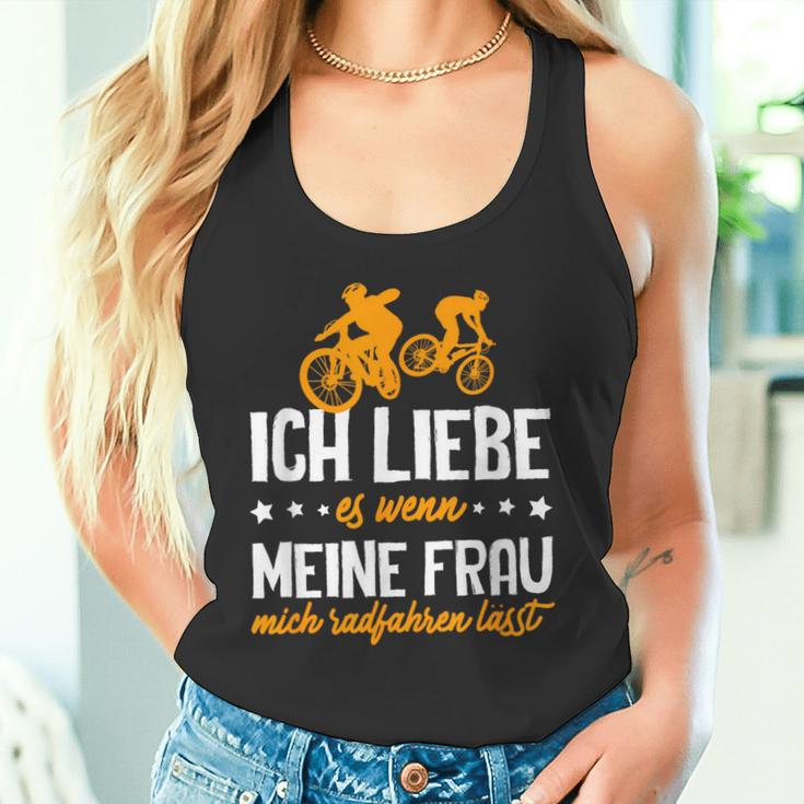 Cycling Ich Liebe Es Wenn Meine Frau Mich Radfahren Lässt Tank Top