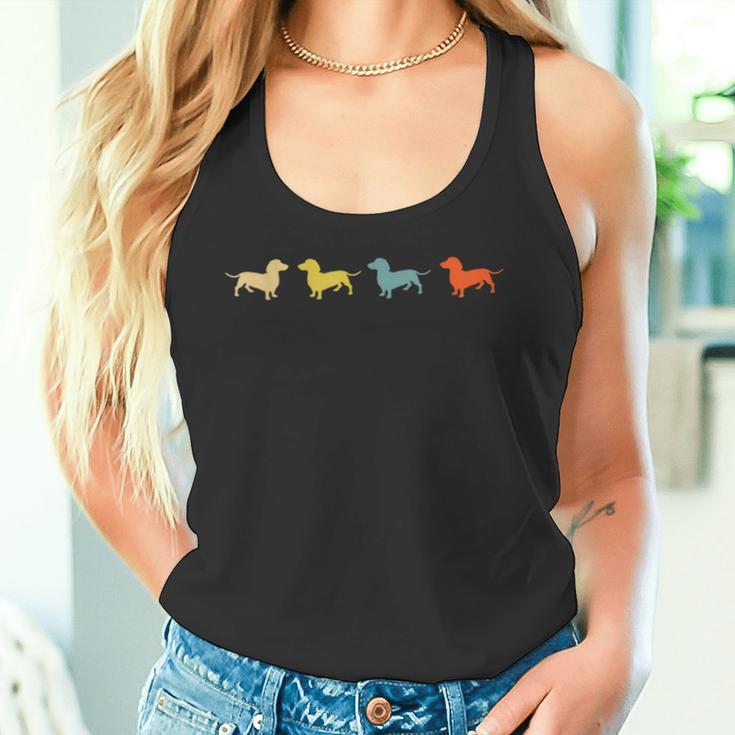 Dachshund Love Dachshundintage Proud Dog Owner Tank Top