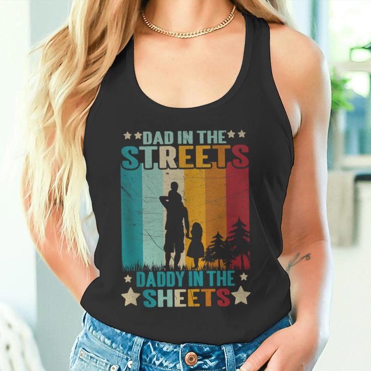 Dad In The Streets Daddy In The Sheets – Geschenke Für Papa Tank Top