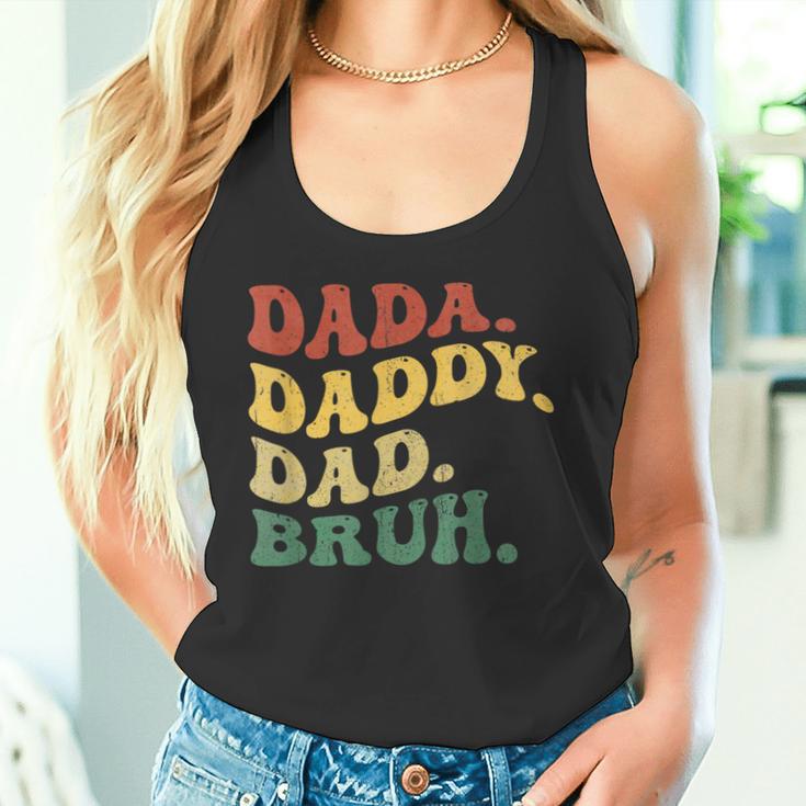 Dada Daddy Dad Bruhatertag Junge Papa Ehemannaterschaft Tank Top