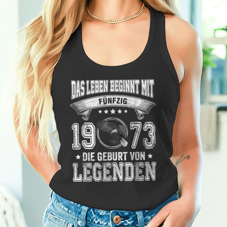 Das Leben Beginnt Mit Fifty 1973 Die Geburton Legenden Tank Top