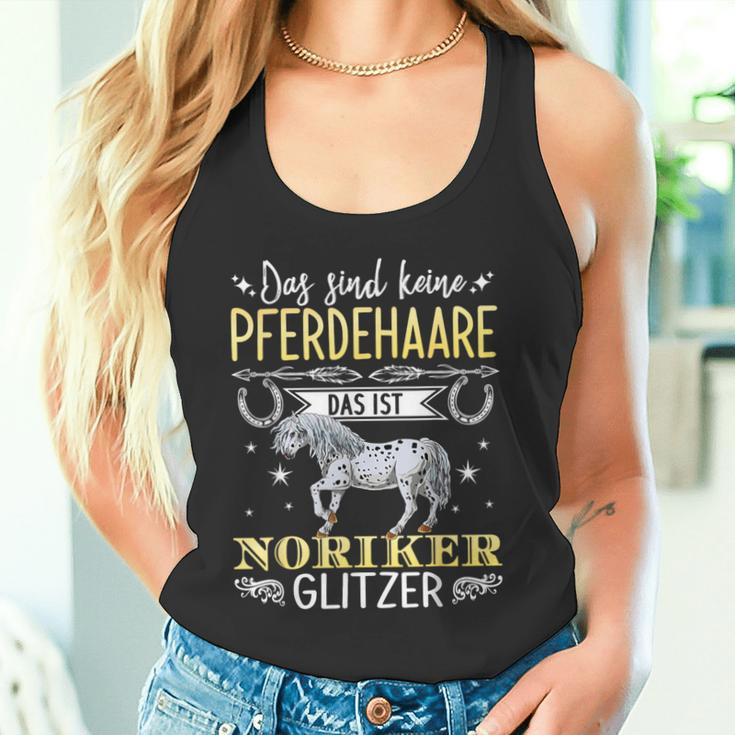 Das Sind Keine Pferdehaare Das Ist Ist Noriker Glitter Pferde Tank Top