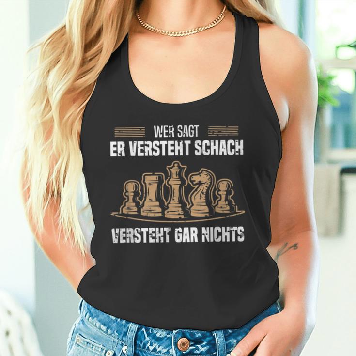 Denksport Chess Sport Für Schachspiele Tank Top