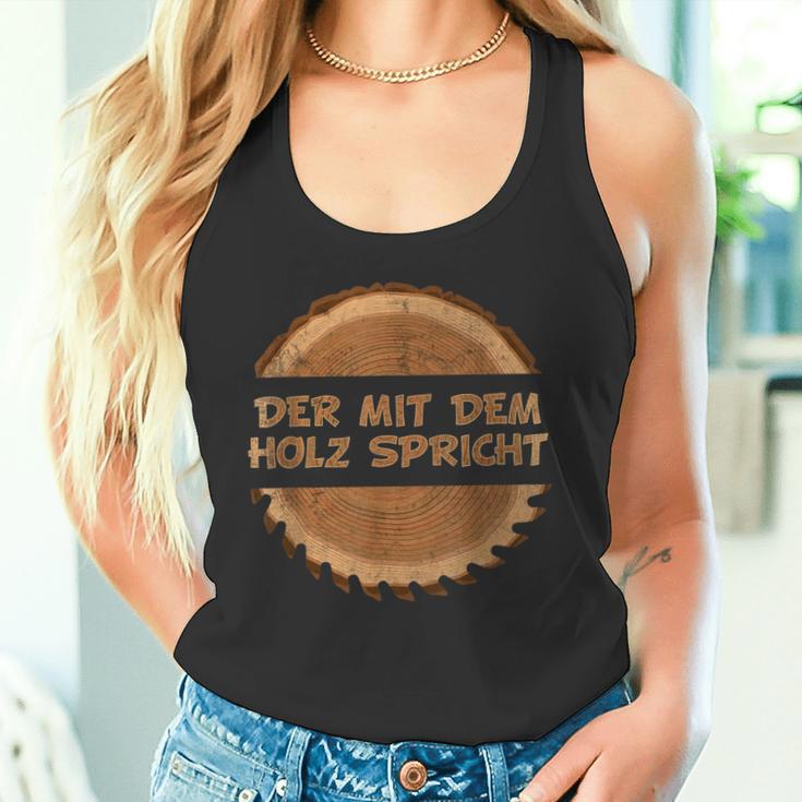 Der Mit Dem Holz Speaker Tank Top