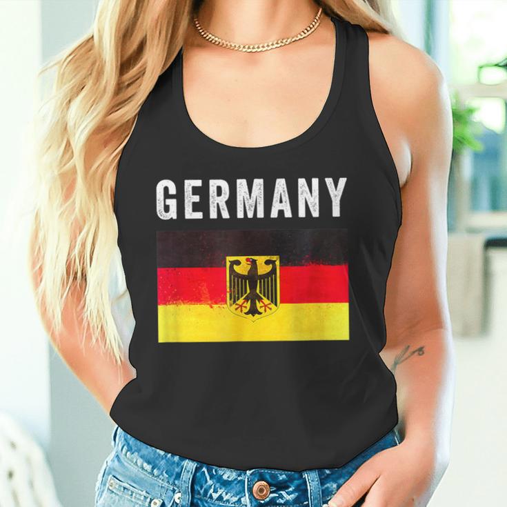 Deutschland Flagge Mit Wappen Deutschland Flagge I Love Deutschland Tank Top