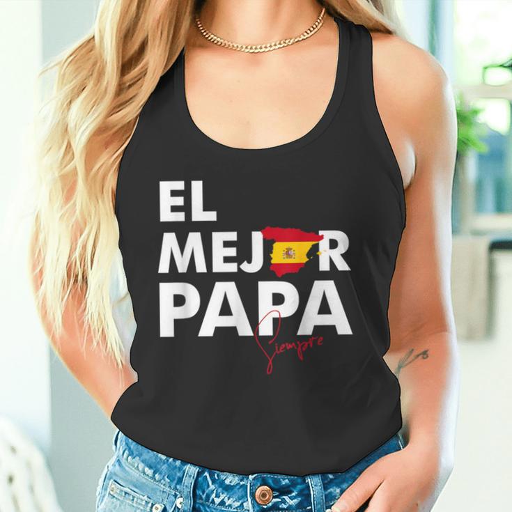 Dia Del Padre Father's Day El Mejor Papa De España Tank Top