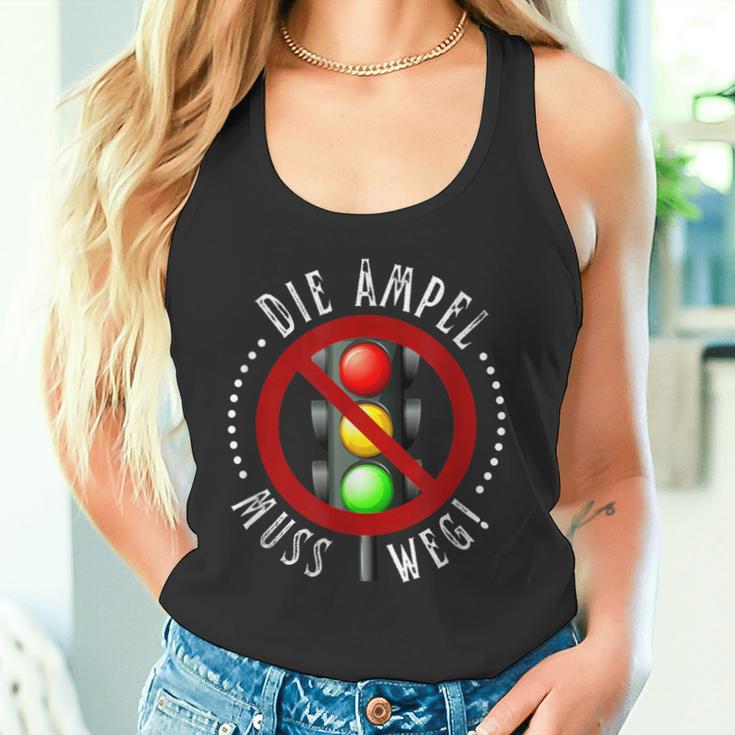 Die Ampel Muss Weg Anti Ampel Politics And Party Sayings Tank Top