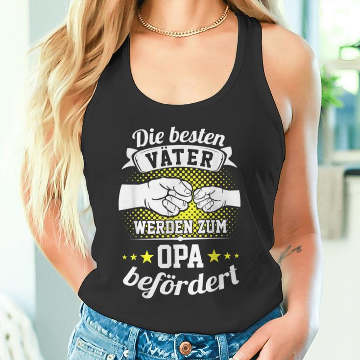 Die Besteater Werden Zum Opa Befördert Papa The Best S Tank Top