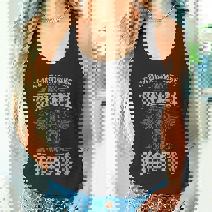 Divertido Amantes De Las Motos Yooy En Moto Motera Camiseta sin mangas