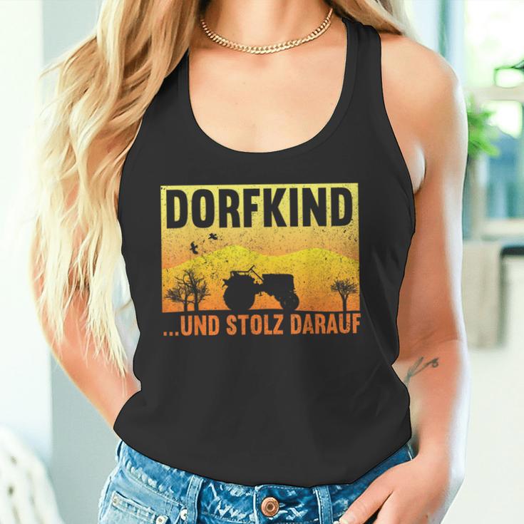 Dorfkind Und Stolz Darauf Farmers Children's S Tank Top