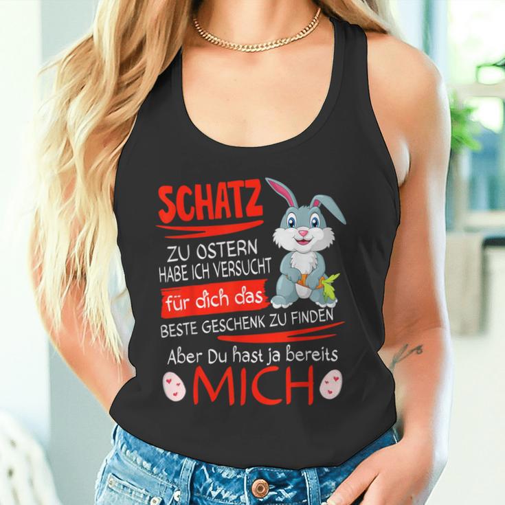 Easter Bunny Schatz Ich Habeersucht Partner Rabbit Man & Frau Tank Top