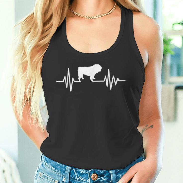 English Bulldog Pulse Tank Top