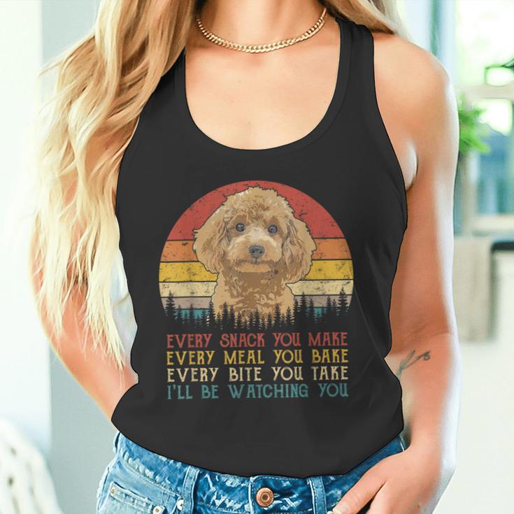 Every Snack You Make Pudel Lustiger Hundeliebhaber Tank Top