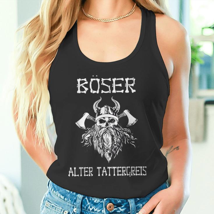 Evil Alter Mann Papa Grandpaiking Evil Alter Tattergreis Tank Top