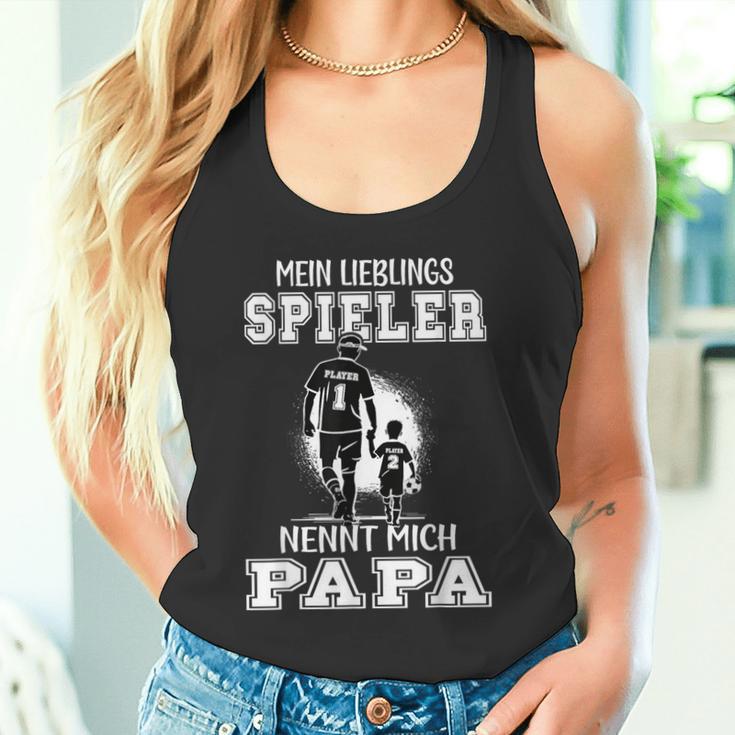 Football Papa Mein Lieblingsspielnt Nennt Mich Papa German Langu Tank Top