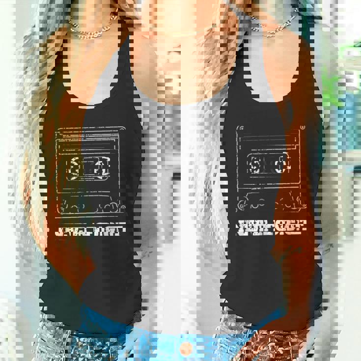 Never Forget Sayings Retrointage Camiseta sin mangas