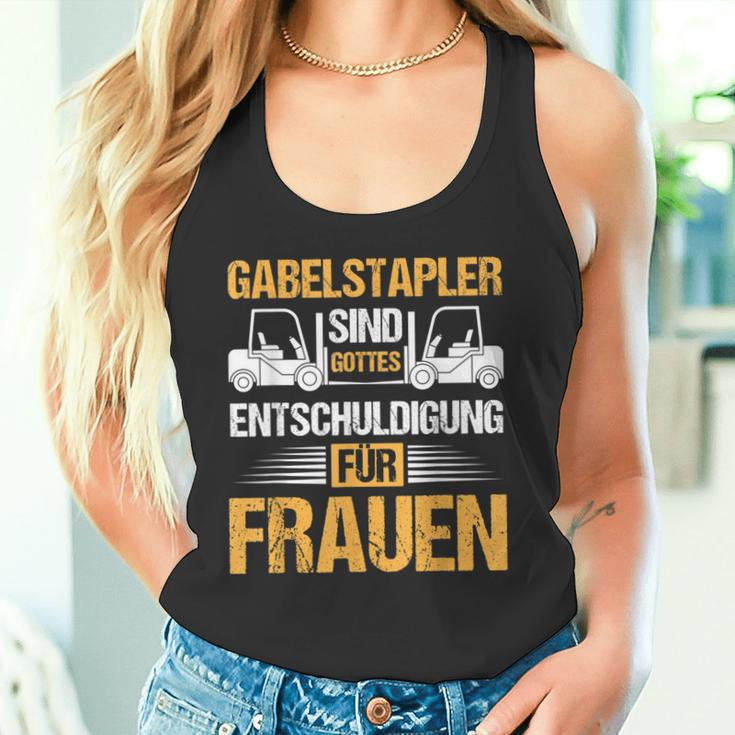 Forklift Forklift Forklift Driver Idea Motif Sayings Tank Top