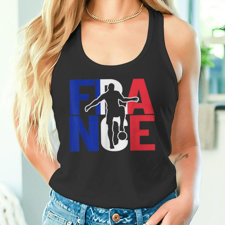 France Football Fans Jersey Les Bleus Fans French Football Tank Top