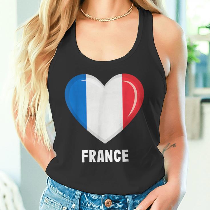 French France Flag Tank Top