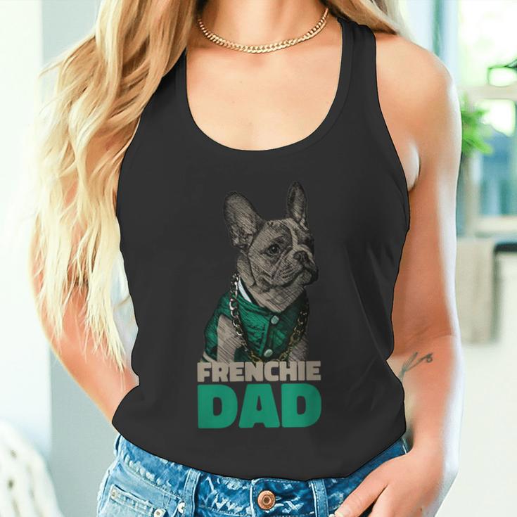 Frenchie Dad French Bulldog Dad Tank Top