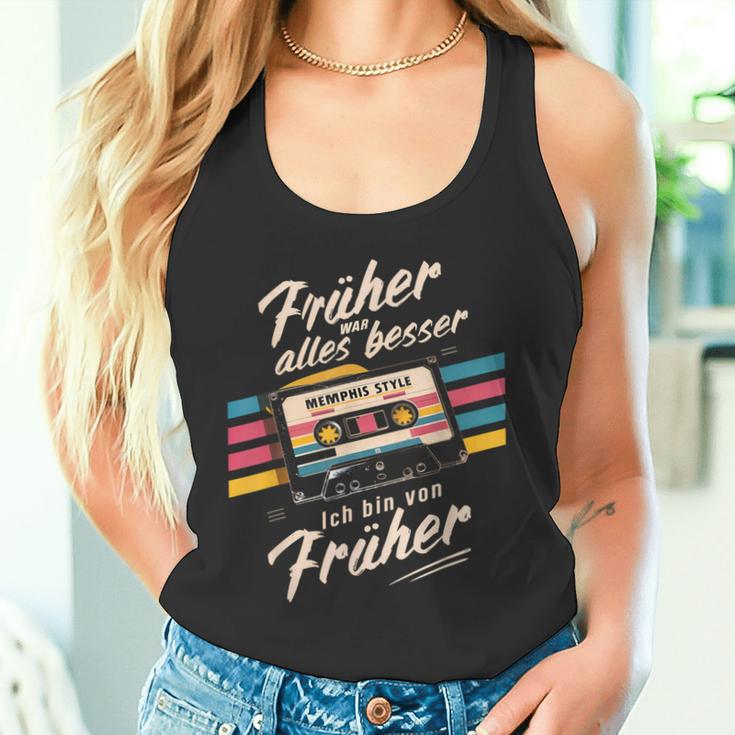 Früher War Alles Besser Ich Binon Früher 80Er 90Er Retro Tank Top