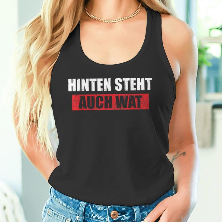 Hinten Steht Auch Wat Auch Wat Slogan Tank Top