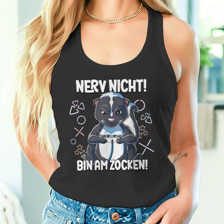 Gaming Nerv Nicht Bin Am Zocken S Tank Top