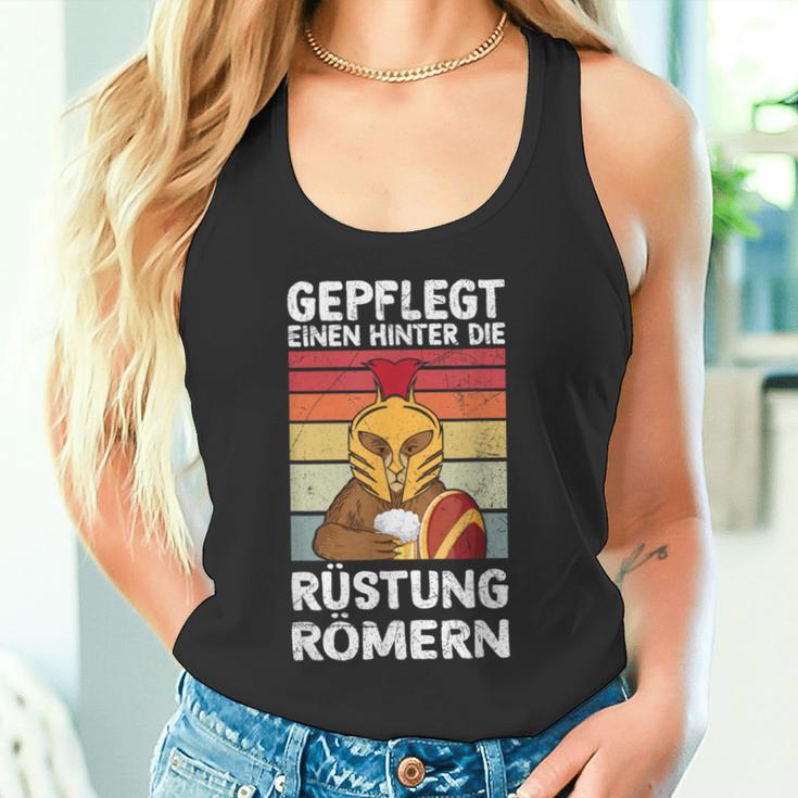 Gepfleeinen Hinter Die Armor Römern Celebration Party Tank Top