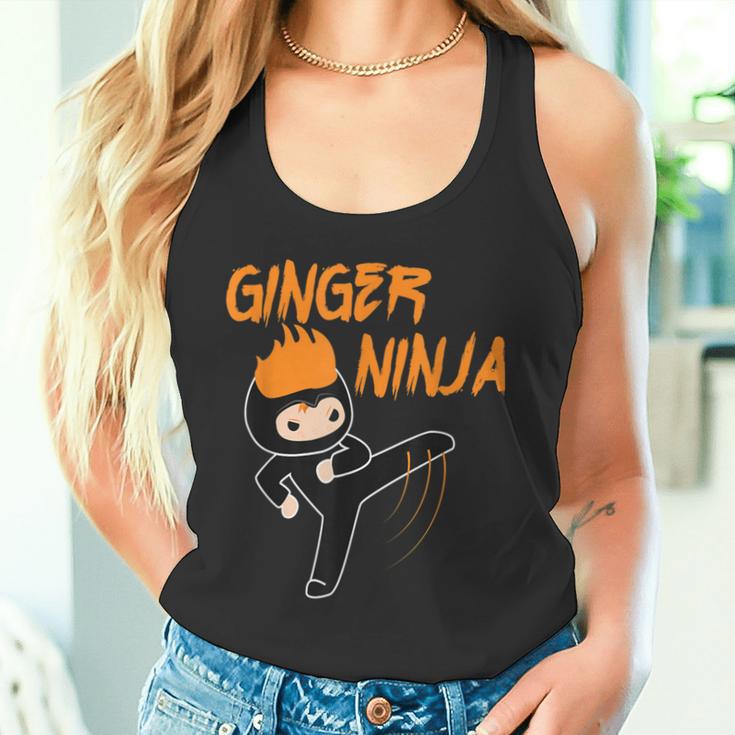 Ginger Ninja Warrior Ginga Red Hair Tank Top