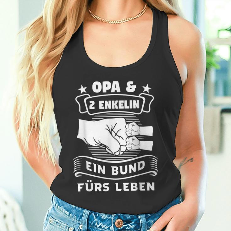 Grandpa & 2 Enkelin Ein Bund Grandfather Tank Top