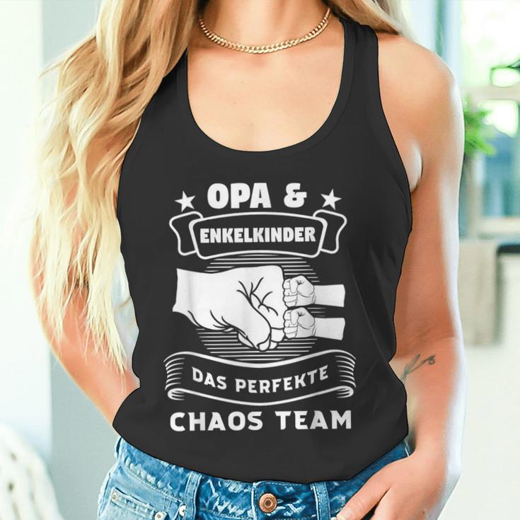 Grandpa & Grandchildren S Tank Top