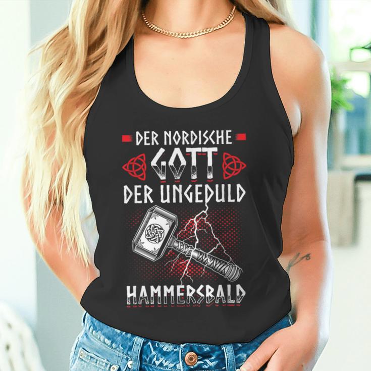 Hammersbald Nordic Mythology Patience Impatience Tank Top