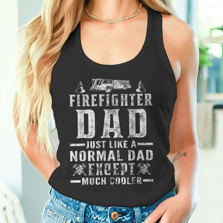 Herren Ich Bin Ein Feuerwehrvater Wie Ein Normaler Papa Aberiel Cooler Tank Top