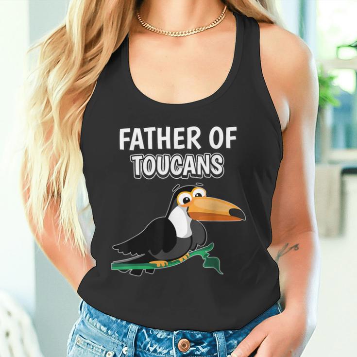 Herren Jungen Father Of Toucans Papaatertag Tukan Tank Top