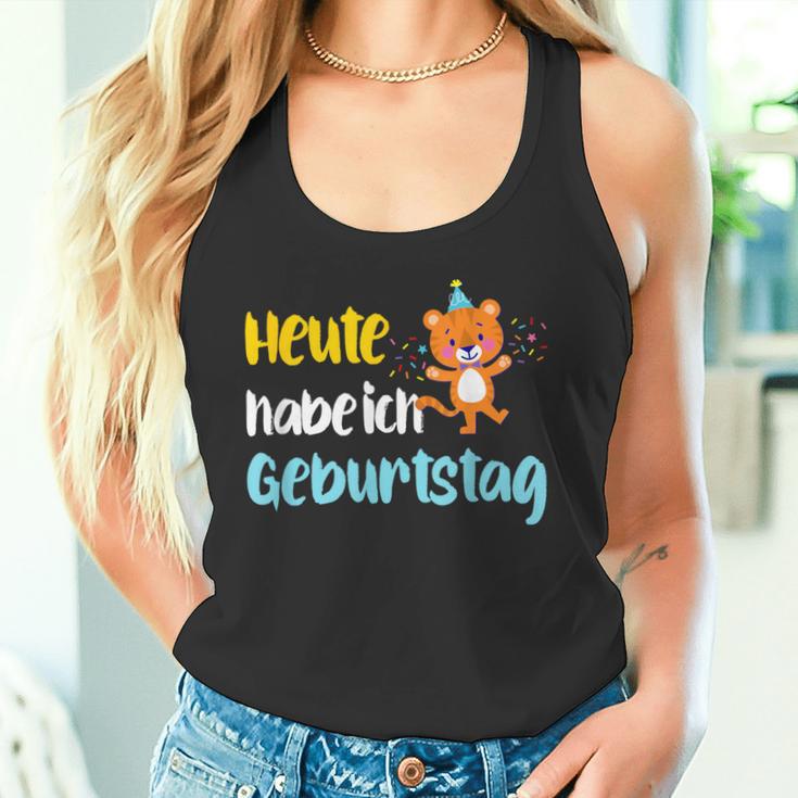 Heute Habe Ich Geburtstag Party Tiger Tank Top