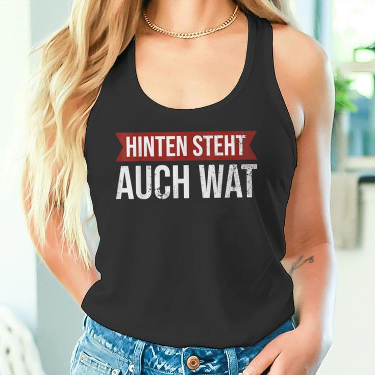 Hinterten Steht Auch Was Was Back Stands Och Wat Tank Top