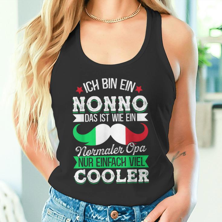 Ich Bin Ein Nonno Italienischer Opa Großvater Männer Herren Tank Top