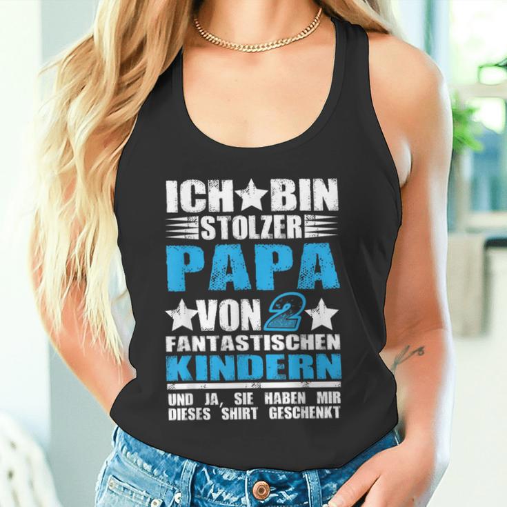 Ich Bin Stolzer Papaon 2 Fantastische Kinder Tank Top