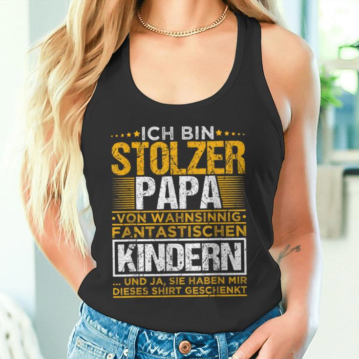 Ich Bin Stolzer Papaon Mahnsinnig Fantastic Children's Tank Top