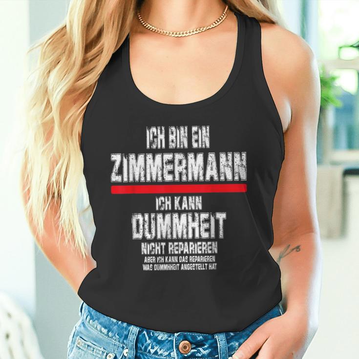 Ich Bin Zimmermann Tank Top