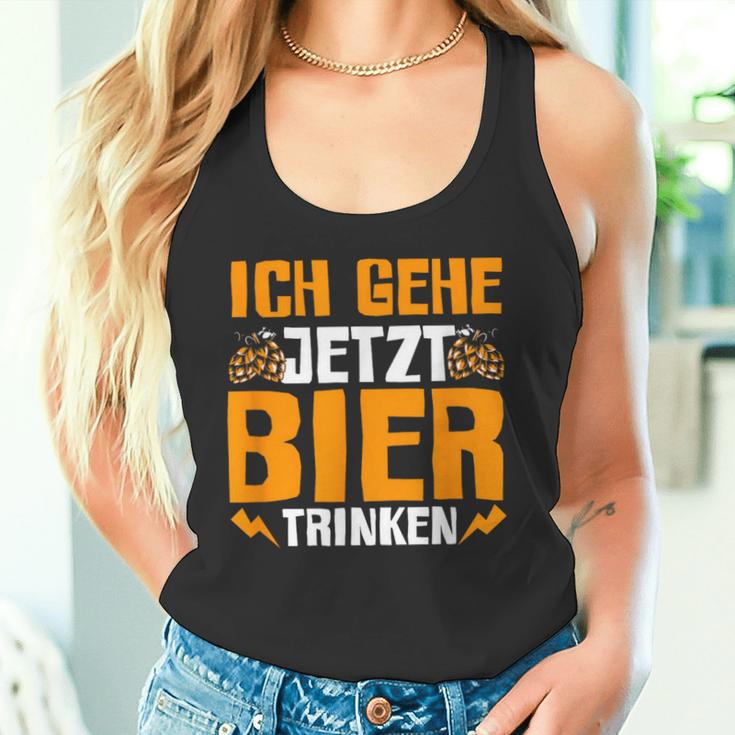 Ich Gehe Jetzt Bier Trink Tank Top