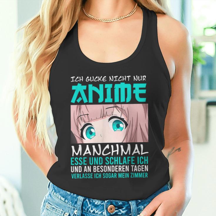 Ich Gucke Nicht Nur Anime Manga Kawaii Tank Top