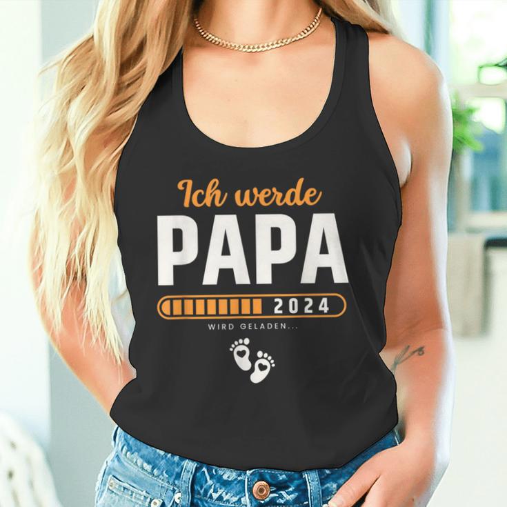 Ich Werde Papa 2024 Surprise Du Wirst Papa 2024 Tank Top