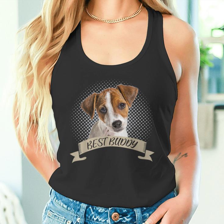 Jack Russel Terrier Best Friend Dog Portrait Tank Top