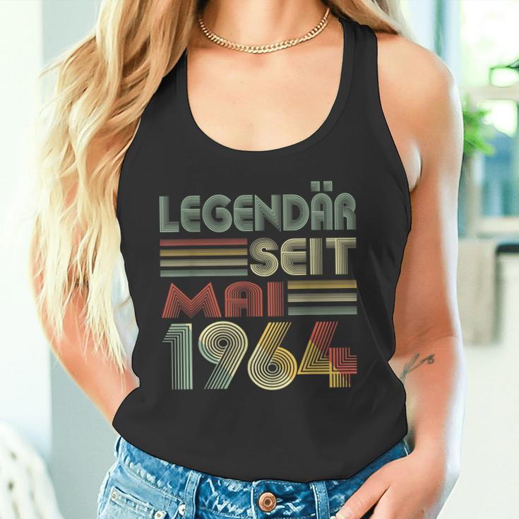 Jahrgang 1964 Geburtstag Geschenk Genial Seit Mai 60 Tank Top