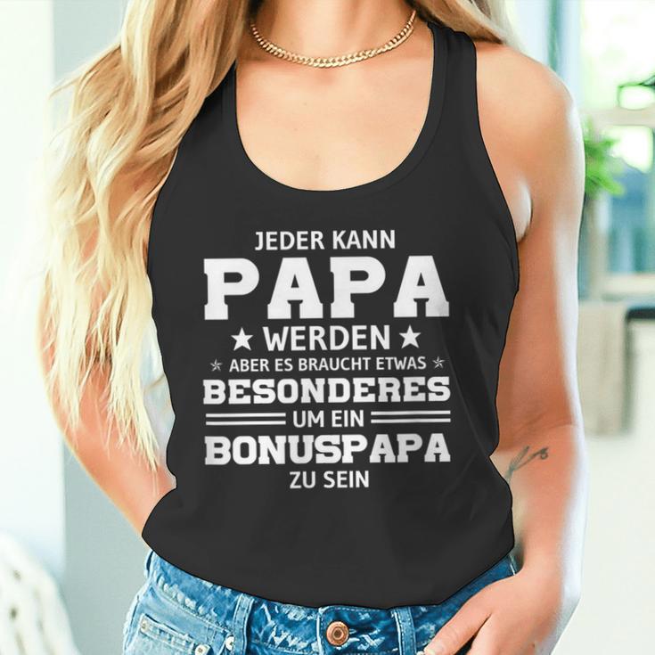 Jeder Kann Papa Werden Bonus Papa Bonuspapa Day Tank Top