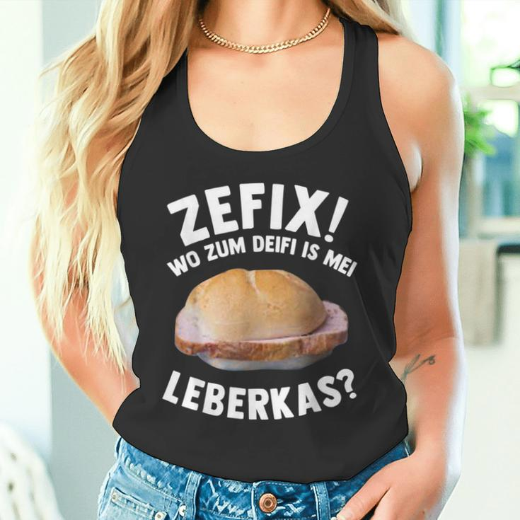 Leberkas Liver Cheese Melt Meat Cheese Meat Sausage Tank Top