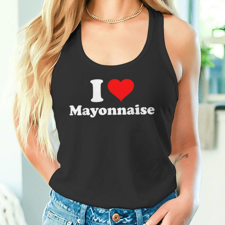 I Love Mayonnaise Tank Top