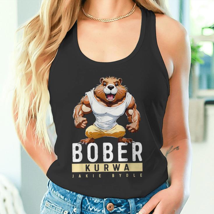 Lustige Bober Bóbr Kurwa Polnisch Kurwa Bober Tank Top